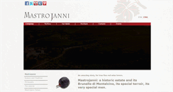 Desktop Screenshot of mastrojanni.com